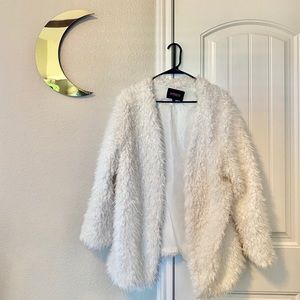 Faux fur jacket
